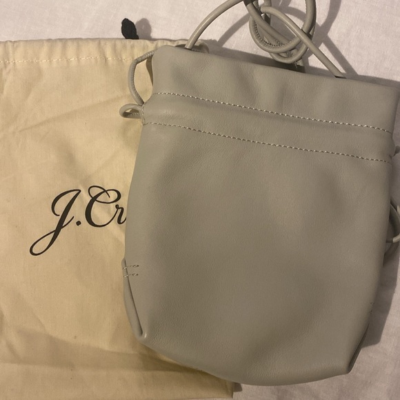 J.Crew NWT Lisbon leather bag. Color faded pistachio - Picture 2 of 6